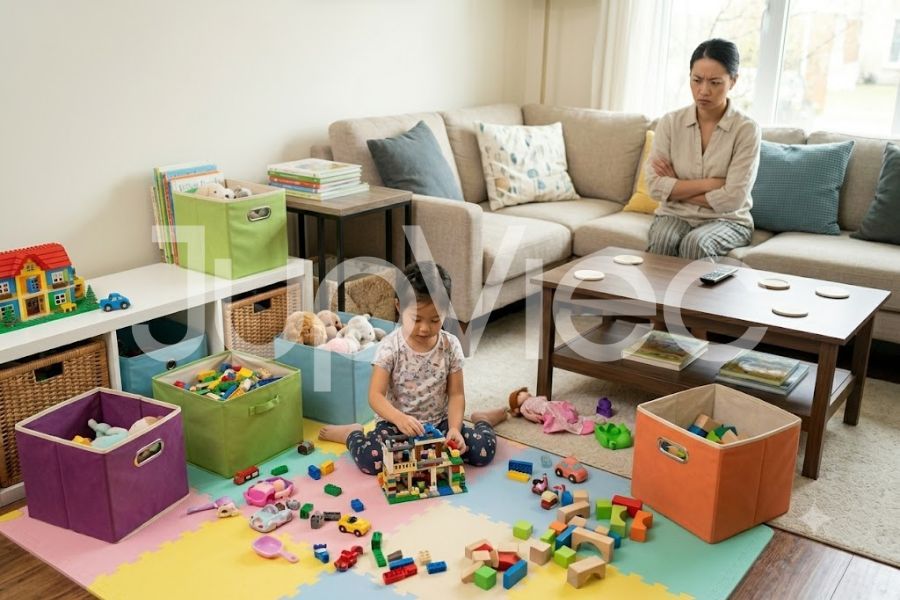 Nhà Có Con Nhỏ Nghỉ Hè Làm Sao Để Phòng Khách Không Biến Thành Bãi Chiến Trường (1).jpg