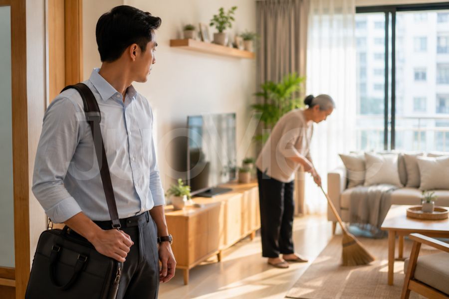 ảnh 1 - Khi Cha Mẹ Già Đi, Việc Chăm Sóc Nhà Cửa Trở Thành Áp Lực Lớn Nhất Của Gia Đình.jpg