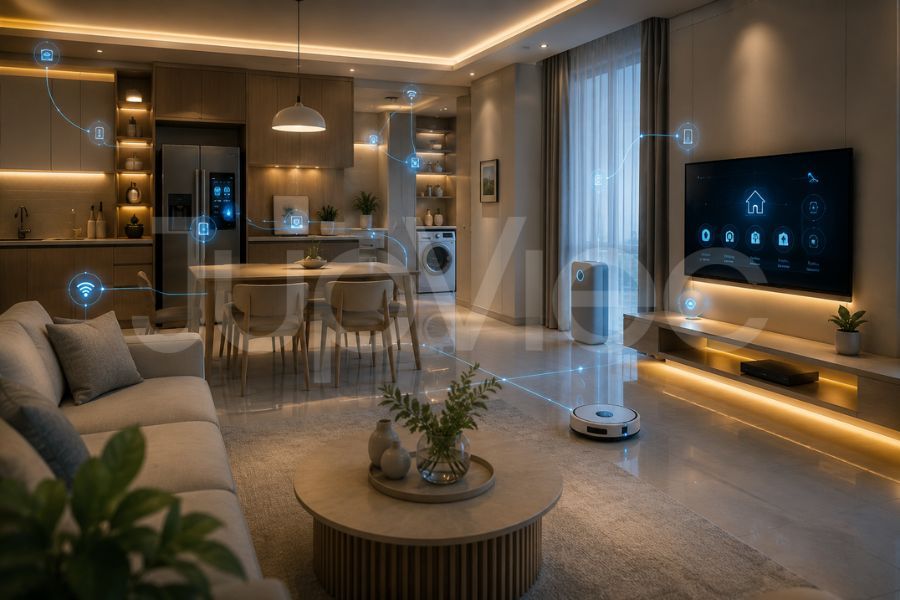 ảnh 1 - Tương Lai Của Việc Nhà Trong Thời Đại AI Là Gì Sự Trỗi Dậy Của Hệ Thống Tổ Ấm Tự Động Hóa.jpg